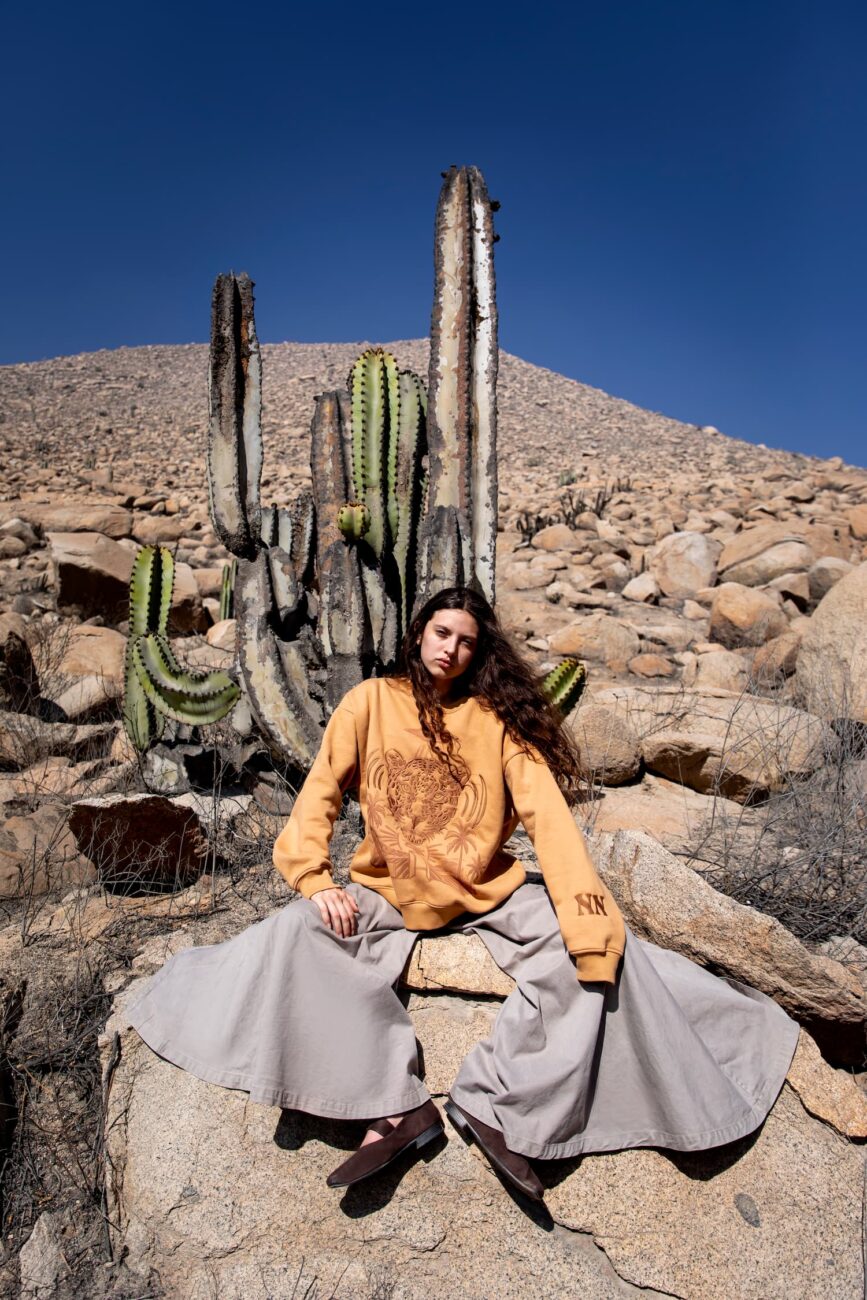 Polera Chavin Camel