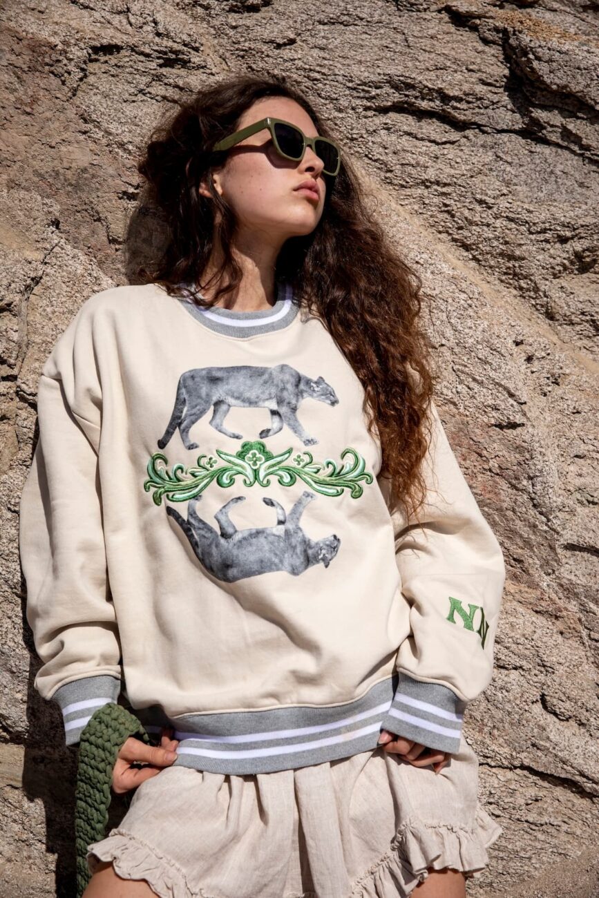 Polera Dualidad Beige