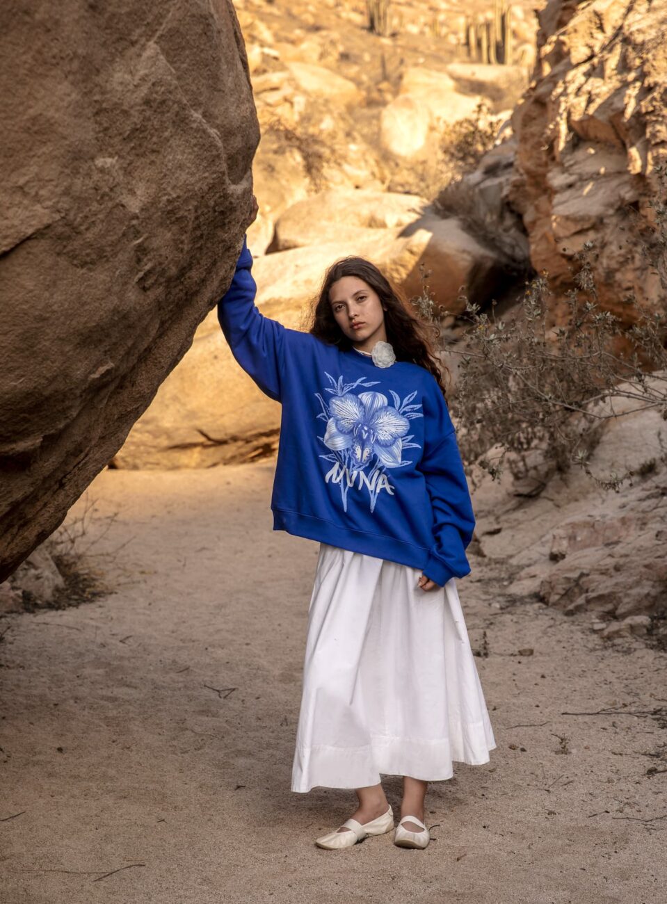 Polera Orquídea Azul - Imagen 3